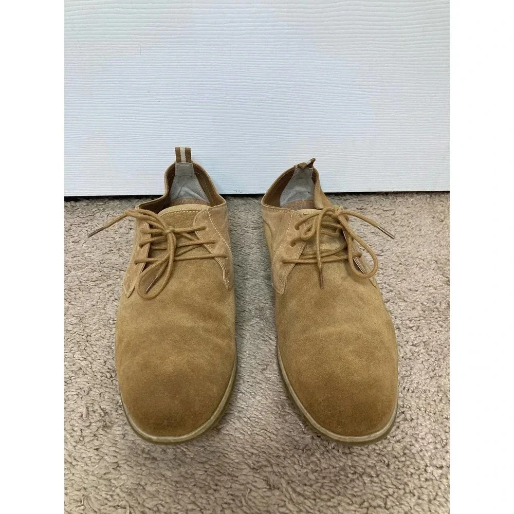 Clarks oxfords tan